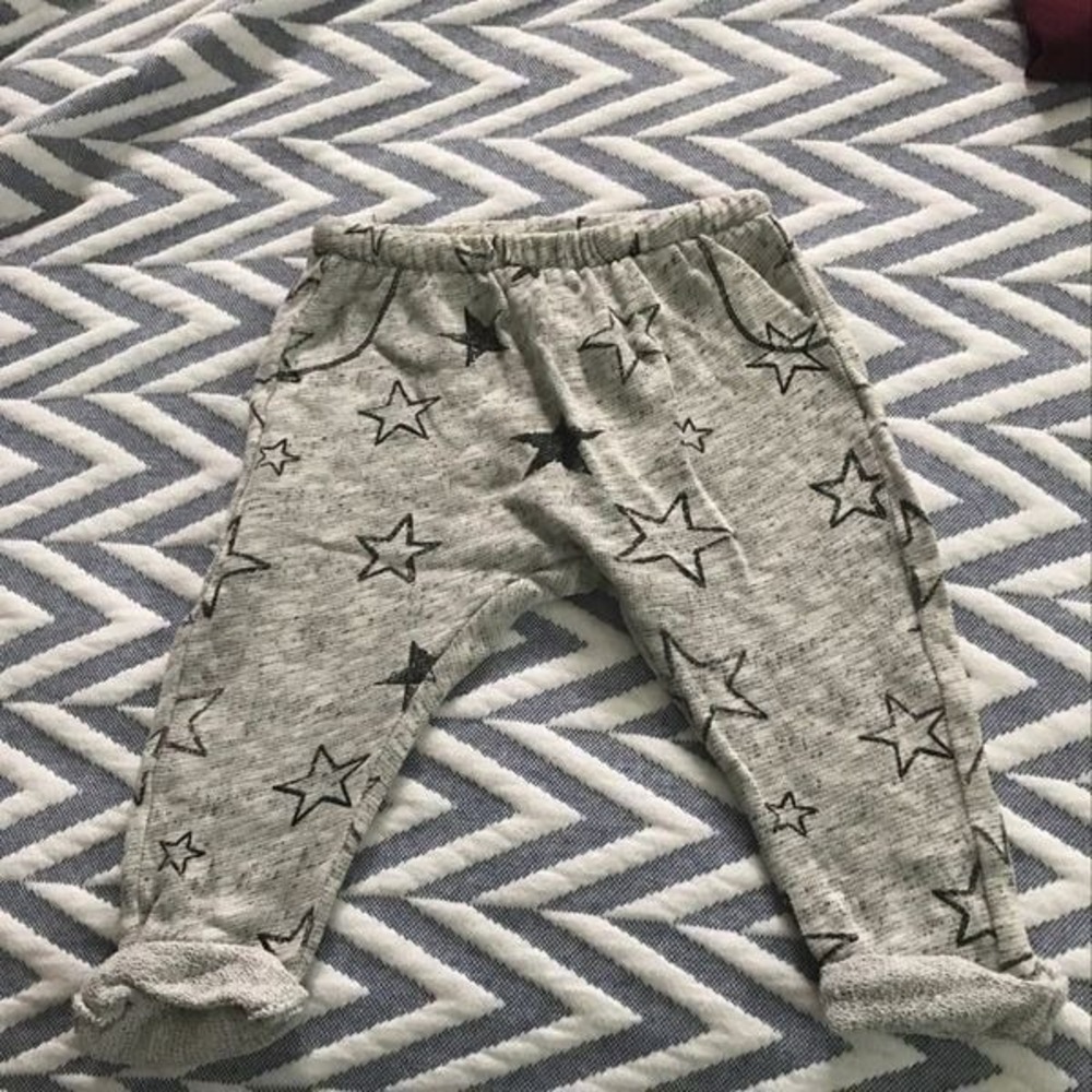 Zara Boy Pants‎ Stars 12-18 Months